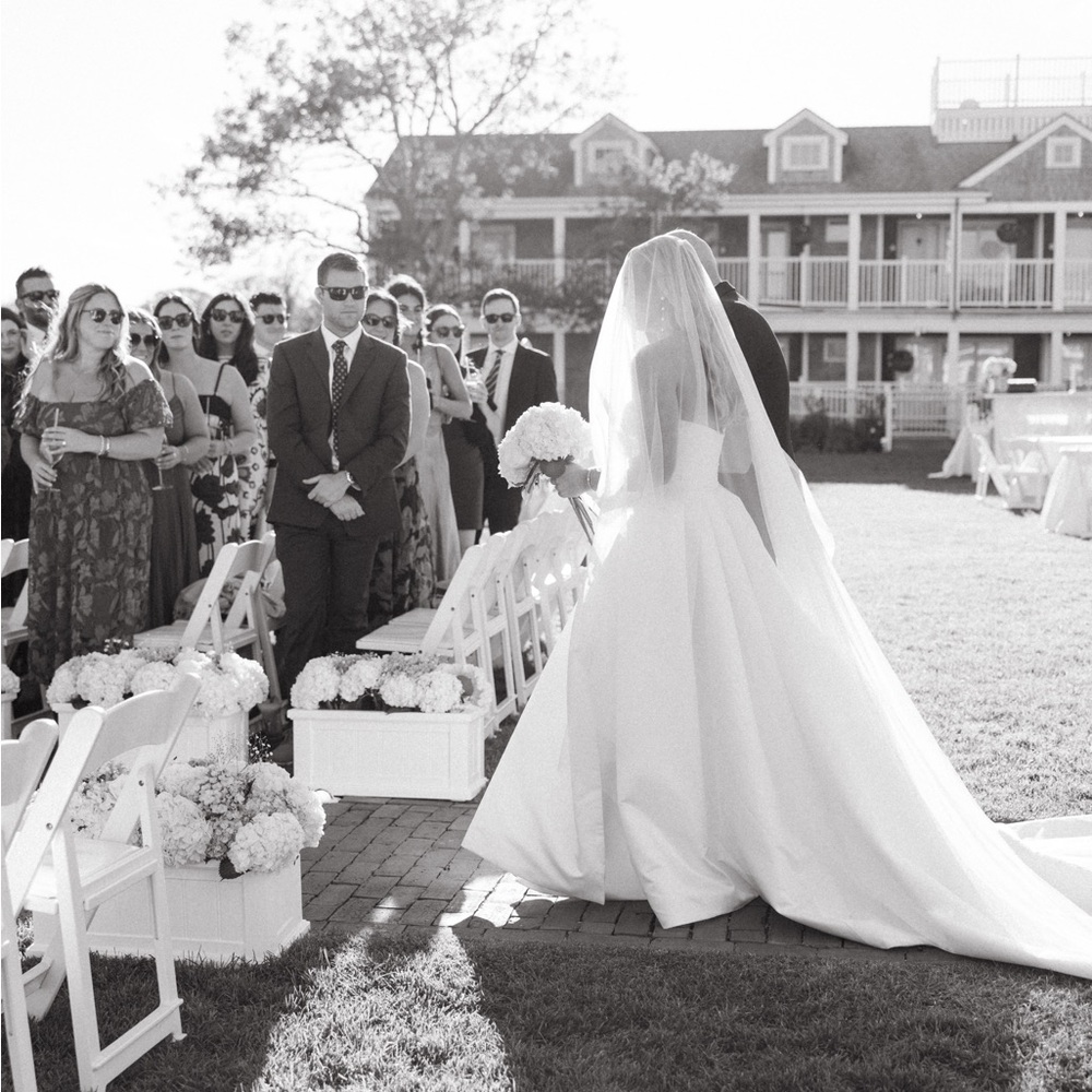 108” Blusher Veil - White